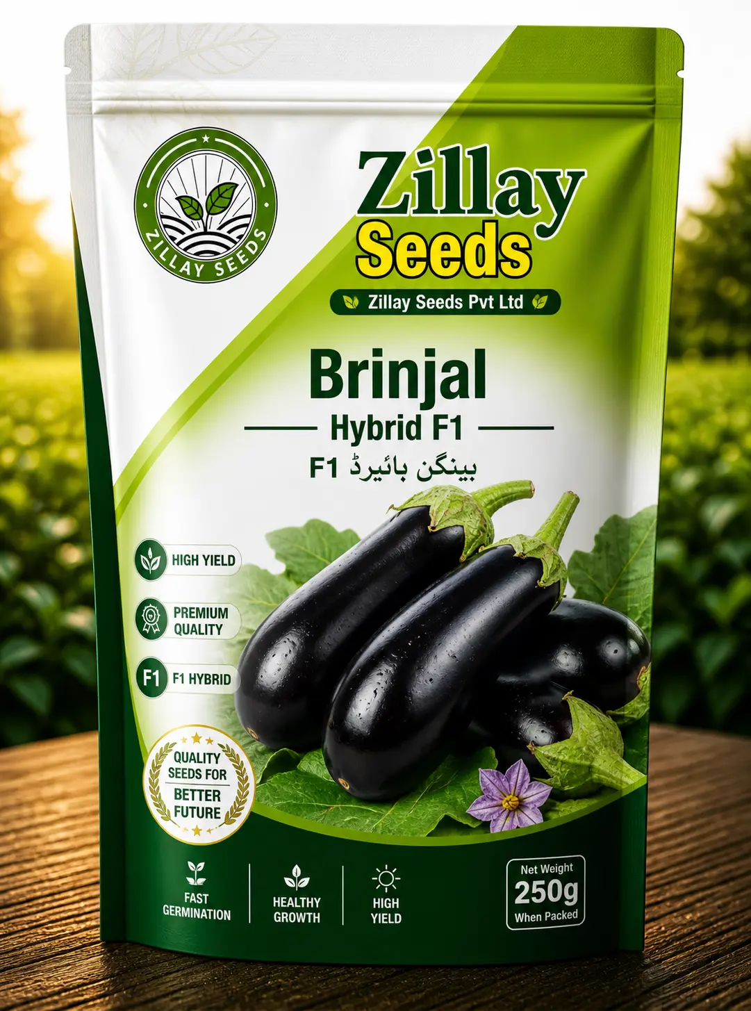 Bringle F1 seed product by Zillay Seeds Pvt Ltd