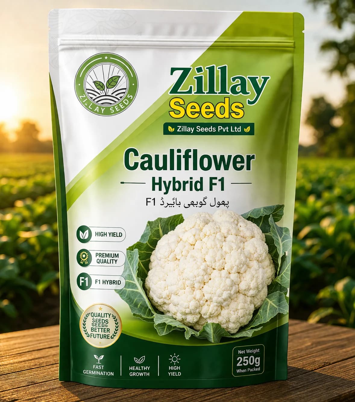 Cauliflower F1 seed product by Zillay Seeds Pvt Ltd
