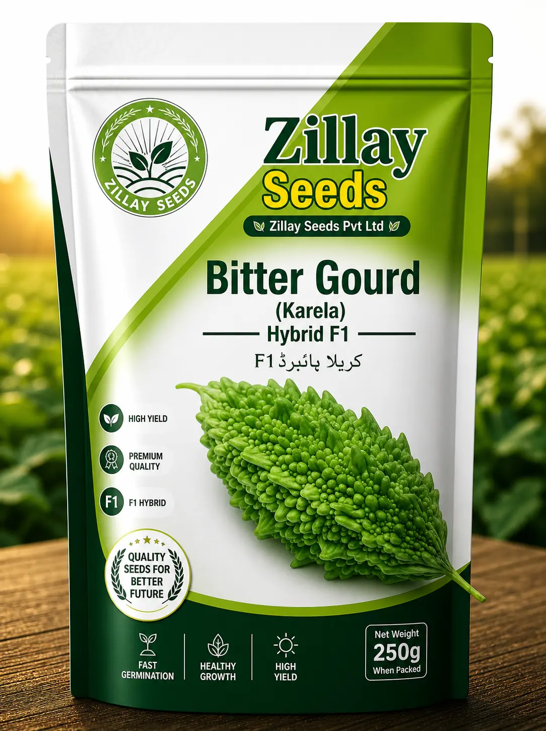 Hybrid Karaila Seeds F1 seed product by Zillay Seeds Pvt Ltd