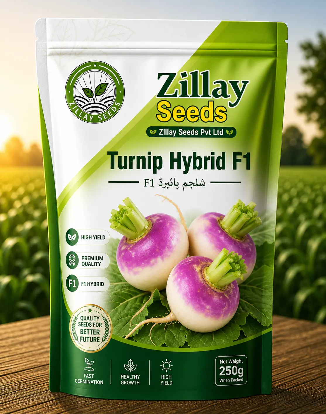 Turnip OPV seeds online seed product by Zillay Seeds Pvt Ltd