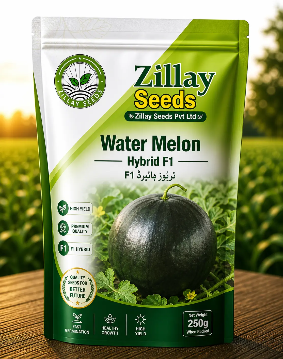Hybrid WaterMelon Seeds F1 seed product by Zillay Seeds Pvt Ltd